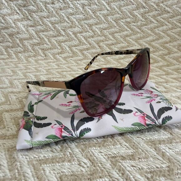 Ted Baker London Cat Eye Sunglasses 55mm Tortoise Blush NWT main image 6